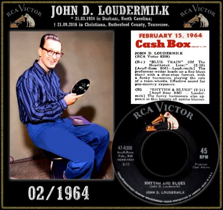 JOHN D. LOUDERMILK - seine US-Singles