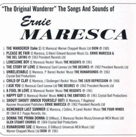 ERNIE MARESCA
