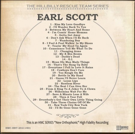 EARL SCOTT