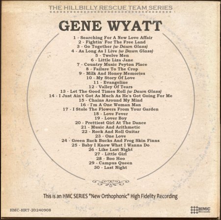 GENE WYATT