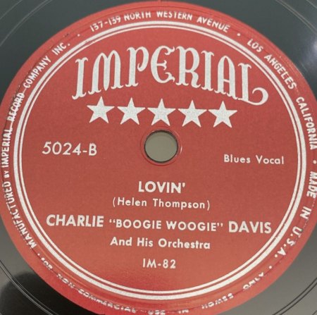 CHARLIE DAVIS