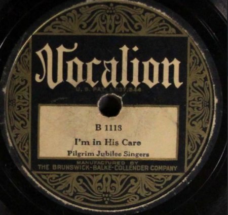 PILGRIM JUBILEE SINGERS