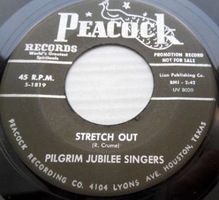 PILGRIM JUBILEE SINGERS