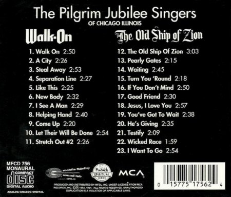 PILGRIM JUBILEE SINGERS