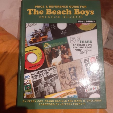 Buch über US Platten Veröffentlichungen der Beach Boys 1961 - 2017