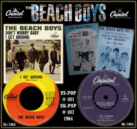 BEACH BOYS - COLLAGEN 1964