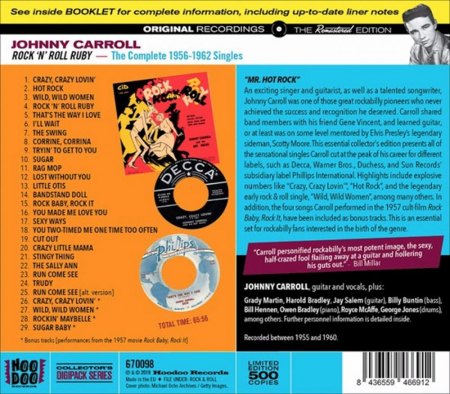 JOHNNY CARROLL - Rockabilly pur