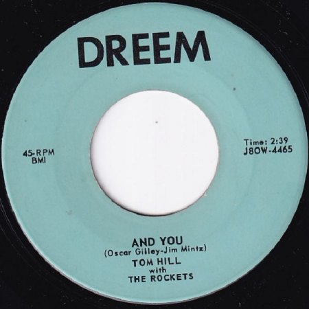 ROCKETS auf 45 RPM-Singles in den USA bis zum Jahre 1963
