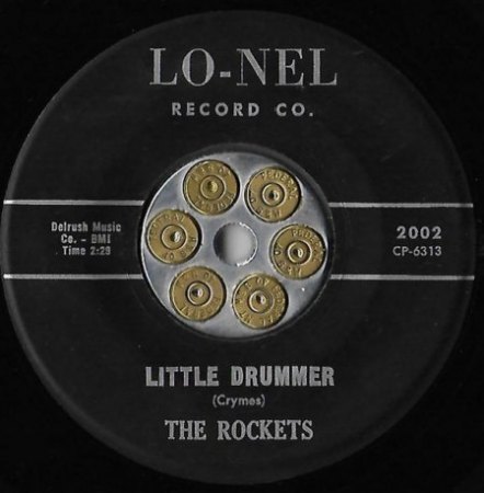 ROCKETS auf 45 RPM-Singles in den USA bis zum Jahre 1963