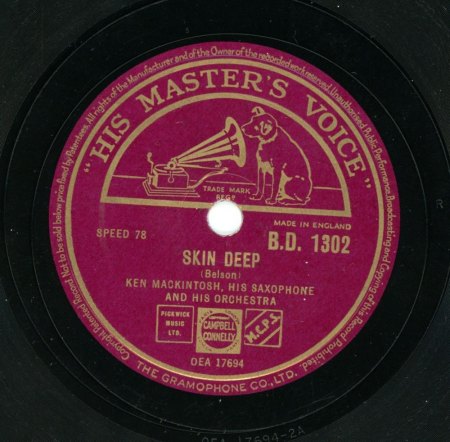KEN MACKINTOSH, der britische Bandleader