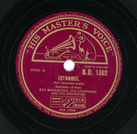 KEN MACKINTOSH, der britische Bandleader