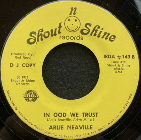 DEAN CARTER/ARLIE NEVIL/ARLIE NEAVILLE