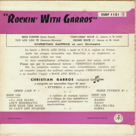 CHRISTIAN GARROS (F)