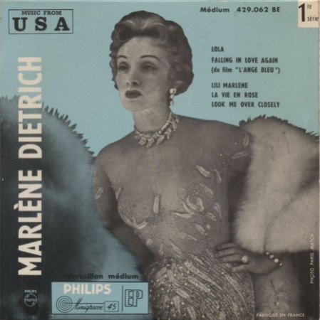 MARLENE DIETRICH - Rare Recording