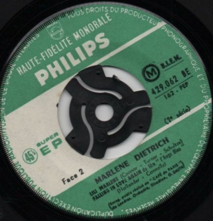 MARLENE DIETRICH - Rare Recording