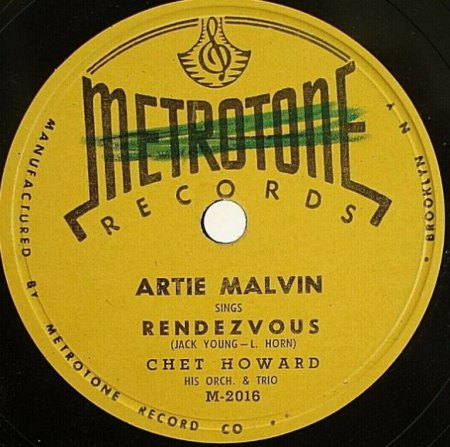 ARTIE MALVIN