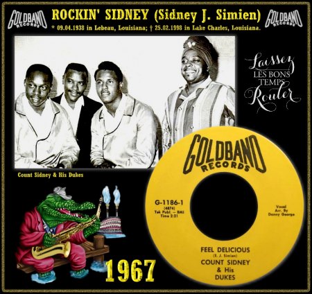 SIDNEY SIMIEN (ROCKIN' SIDNEY)