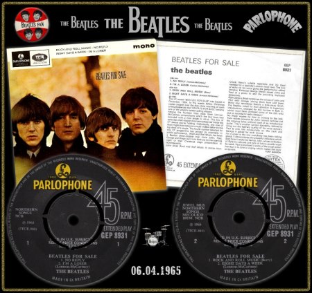 BEATLES - EP's aus England