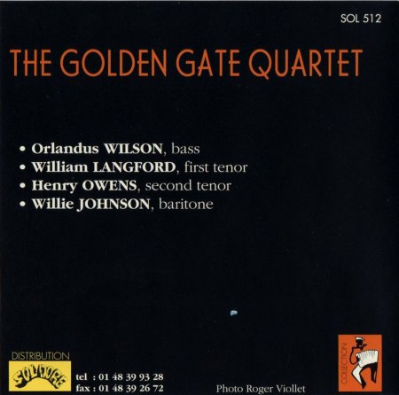 GOLDEN GATE QUARTET