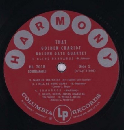 GOLDEN GATE QUARTET