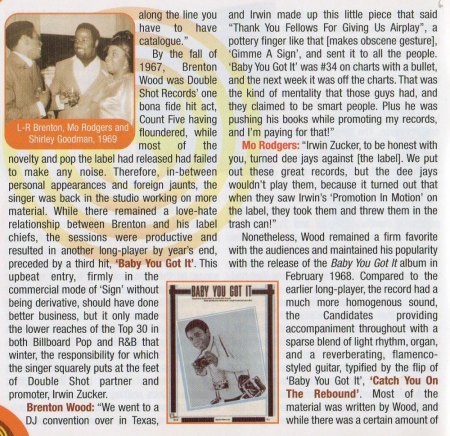 LITTLE FREDDIE - CARTHAYS - BRENTON WOOD