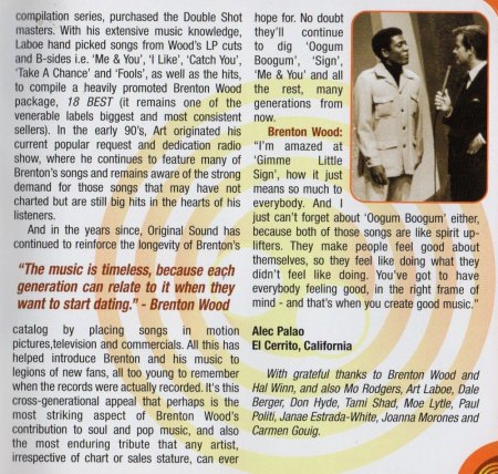 LITTLE FREDDIE - CARTHAYS - BRENTON WOOD