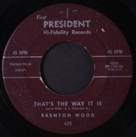 LITTLE FREDDIE - CARTHAYS - BRENTON WOOD