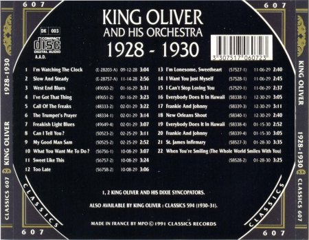 KING OLIVER