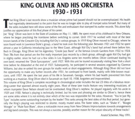 KING OLIVER