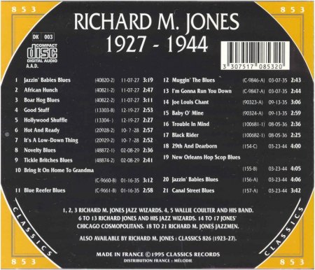RICHARD M. JONES