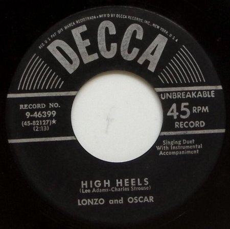 HIGH HEELS in der Musik