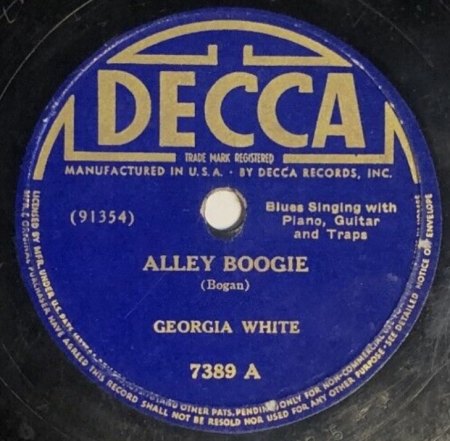 GEORGIA WHITE