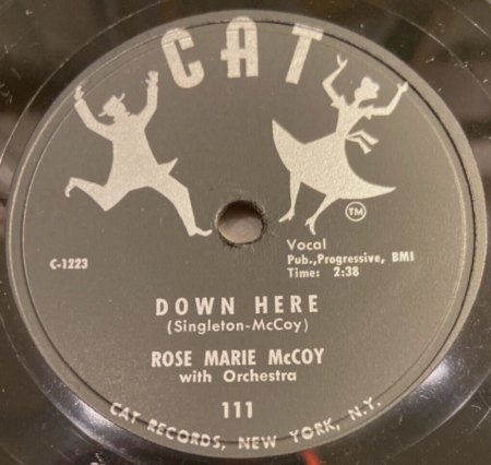 ROSE MARIE McCOY