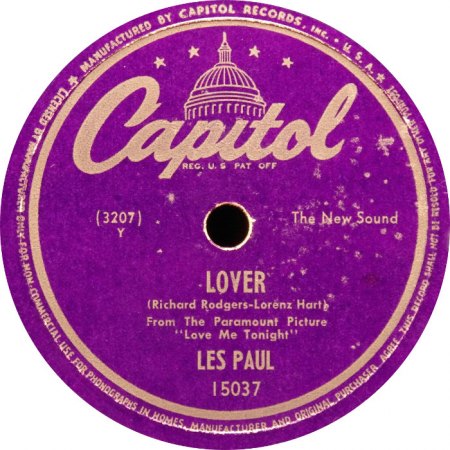LES PAUL & MARY FORD - Schellacks