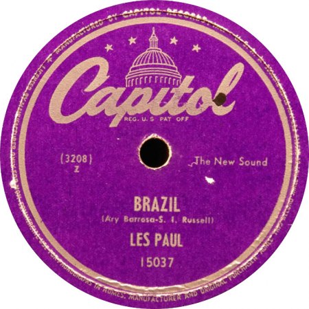 LES PAUL & MARY FORD - Schellacks