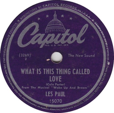 LES PAUL & MARY FORD - Schellacks