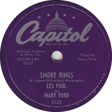 LES PAUL & MARY FORD - Schellacks