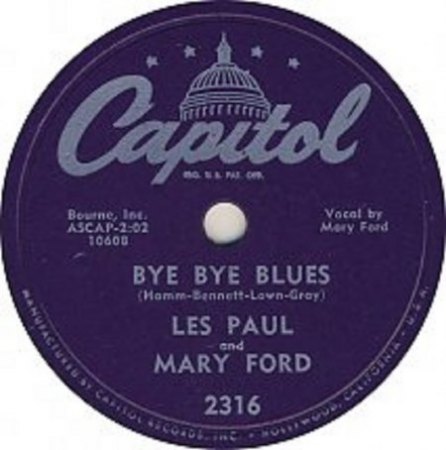 LES PAUL & MARY FORD - Schellacks