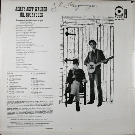 Jerry Jeff Walker "Mr. Bojangles"  (1942 - 2020)