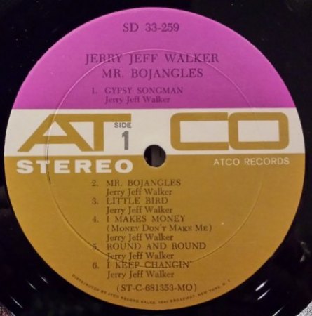 Jerry Jeff Walker "Mr. Bojangles"  (1942 - 2020)