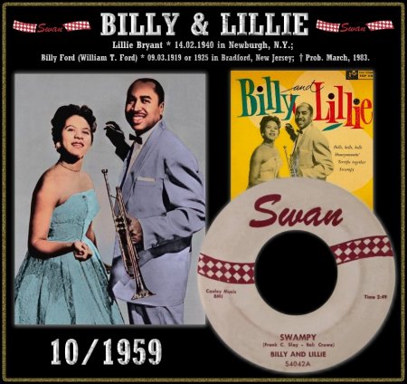 BILLY & LILLIE - Billy Ford & Lillie Bryant
