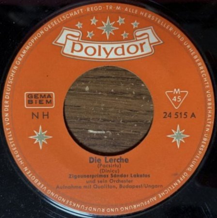 ZIGEUNERPRIMAS SANDOR LAKATOS