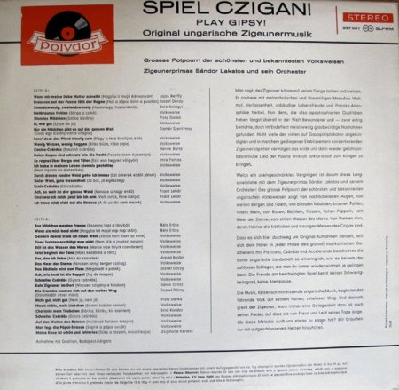 ZIGEUNERPRIMAS SANDOR LAKATOS