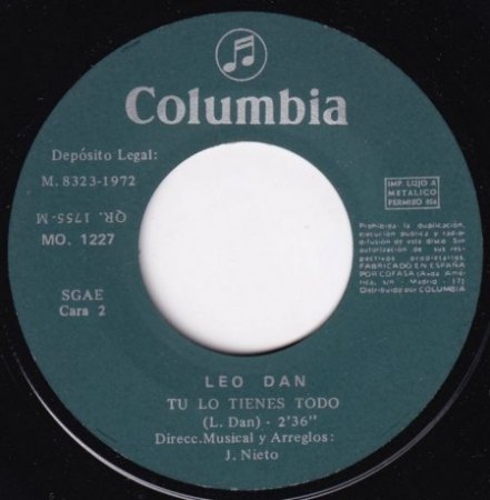 LEO DAN  (1942 - 2025)