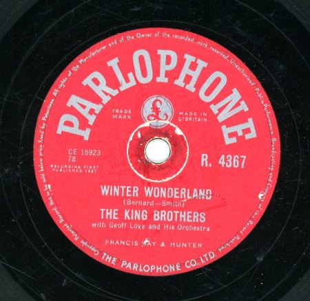 THE KING BROTHERS (UK) auf deutscher ODEON ! (Scan)