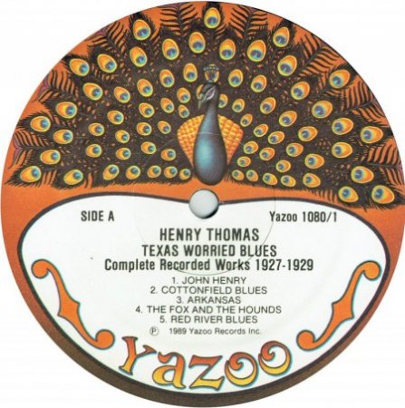 HENRY THOMAS (RAGTIME TEXAS)