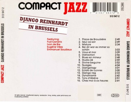 DJANGO REINHARDT