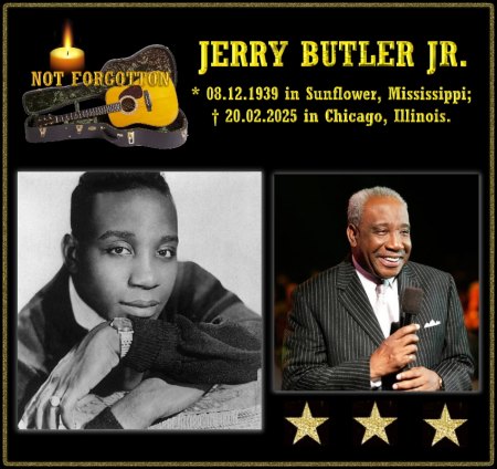 JERRY BUTLER  (1939 - 2025)