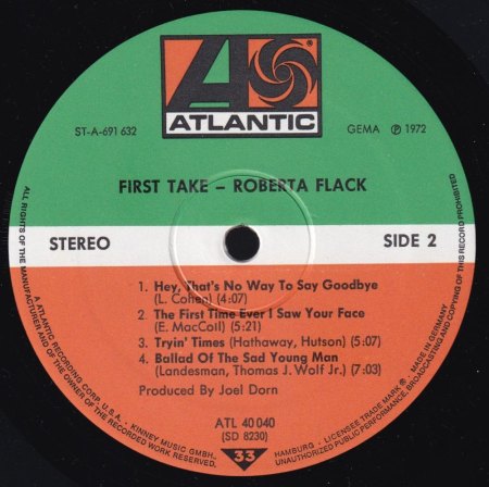 ROBERTA FLACK  (1937 - 2025)