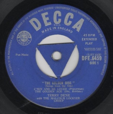 THE GOLDEN DISC / Die goldene Schallplatte / The In-Between Age (1957/58)